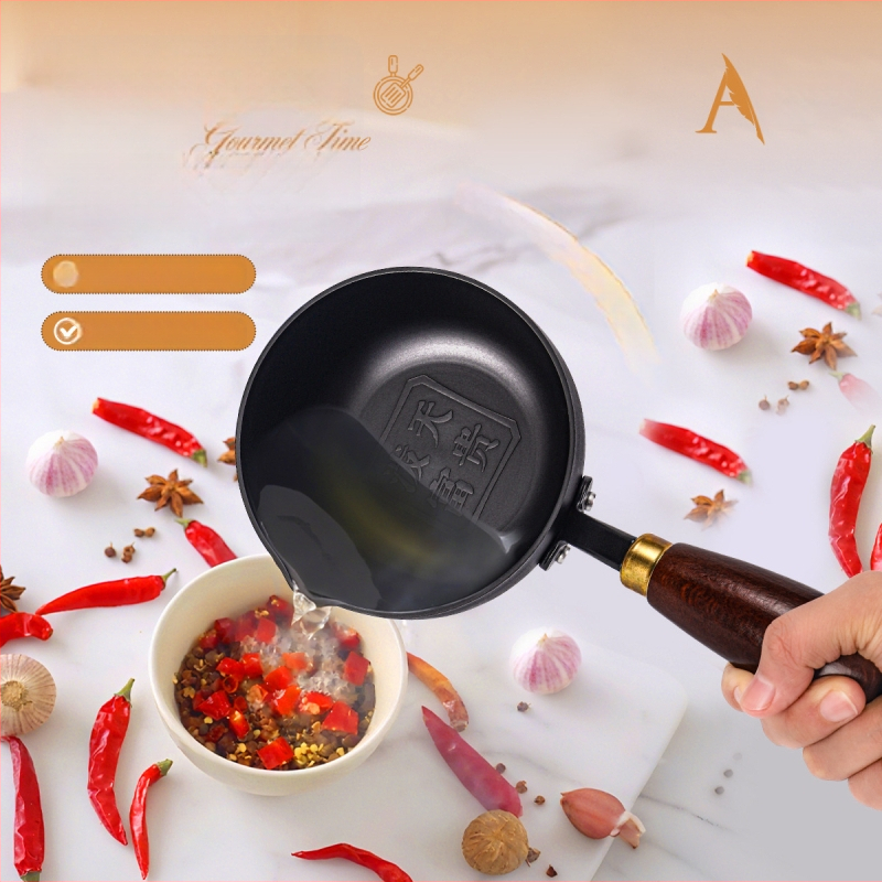 Ketausinė keptuvė kepimui su nelipnia danga, nerūdijančio plieno stiklu įterptas dangtis, daugiasluoksnis dugnas, suderinama su visomis viryklėmis