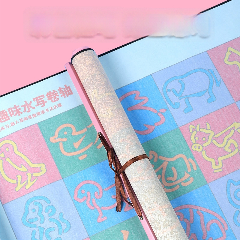 Daily Practice Water Writing Cloth – Vaikų rašymo kontrolės treniruočių rinkinys, Rulonas, Švietėjiškas