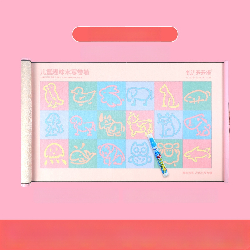 Daily Practice Water Writing Cloth – Vaikų rašymo kontrolės treniruočių rinkinys, Rulonas, Švietėjiškas