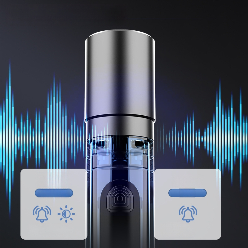 Lauko žibintas kemperiams ir asmeninei apsaugai, aliuminio lydinio korpusas, lazerinis šviesos šaltinis, teleskopinis priartinimas, 5W, įkraunama baterija (talpa 500)