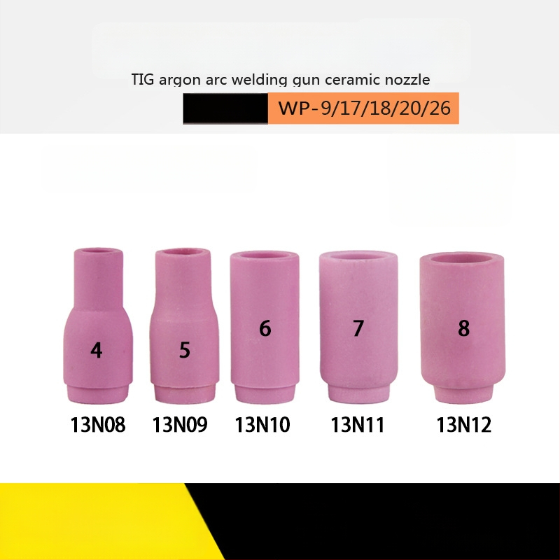 WP-9F argono lankinio suvirinimo pistoletas keraminė antgali 13N08, vario srauto vadovas, volframo adata apsauginis gaubtas