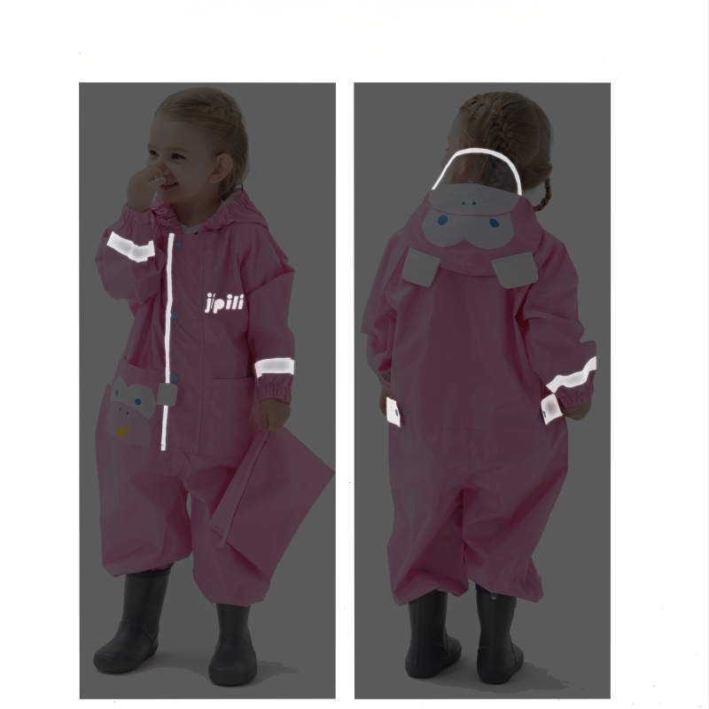 Laste üksosaline vihmariide pončo Cartoon stiilis, jalgrattale, Oxford kangas, regulaarne paksus, veekindel liimitud kiht A/C, kohandamine saadaval