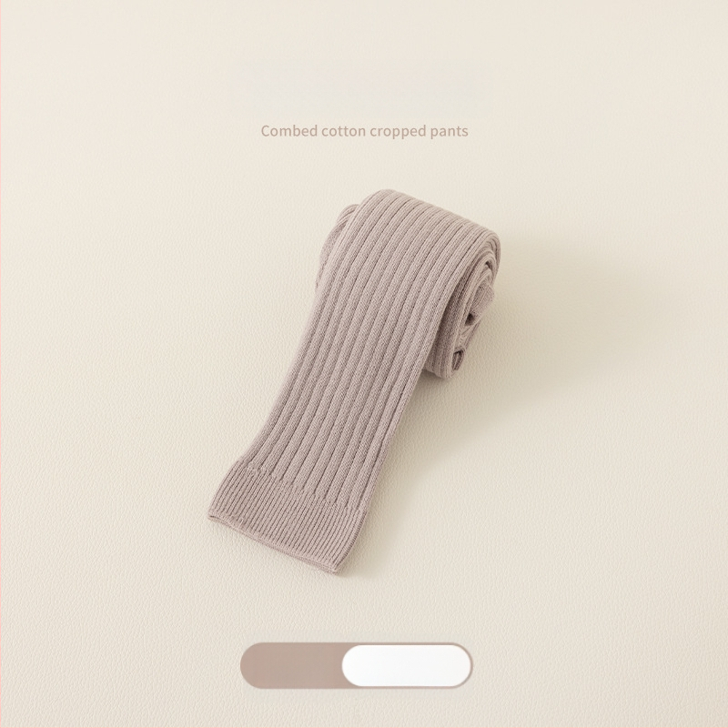 Tüdrukute Capri leggings, 82% puuvill, talv, ühevärvilised, hingavad