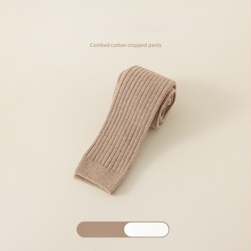 Tüdrukute Capri leggings, 82% puuvill, talv, ühevärvilised, hingavad