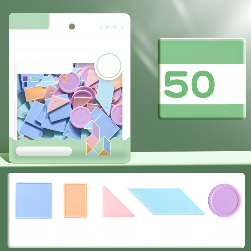 Matemaatika õppe-diskid 1. klassile: loendamine ja geomeetrilised kujundid, plastikust münid, Modian, kood Jyb-126bm, vanus 7–14, mitteelektriline