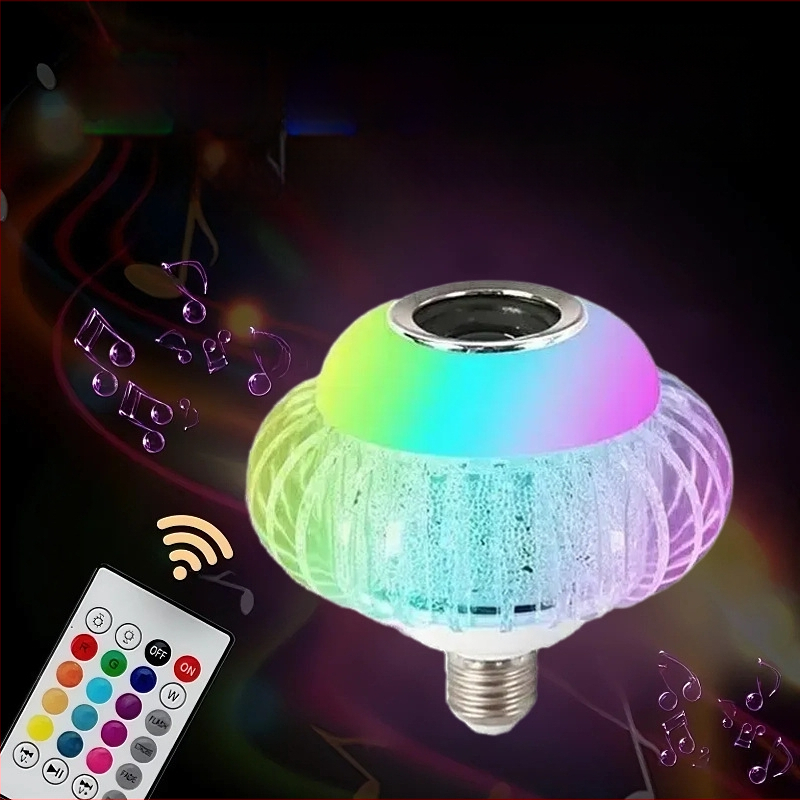 LED Bluetooth RGB šviesa su nuotolinio ryškumo reguliavimu ir spalvos keitimu, vidaus žibintas XR-06