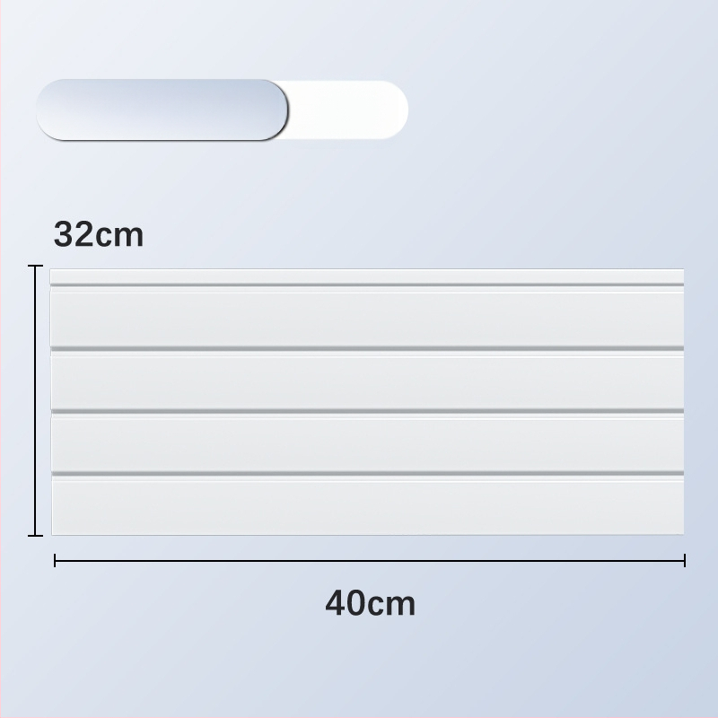 PVC sieninis display stovas su keliais kabliukais, vienos dalies PVC liejimas, apkrova virš 30 kg