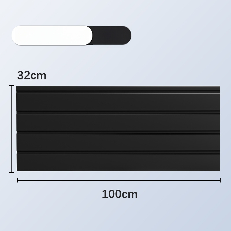 PVC sieninis display stovas su keliais kabliukais, vienos dalies PVC liejimas, apkrova virš 30 kg