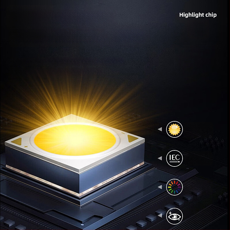 LED įmontuotas lubų šviestuvas, trijų spalvų šviesos reguliavimas (3000/4000/6000K), galia 6–10W, 75 mm anga, aliuminio korpusas, 220V