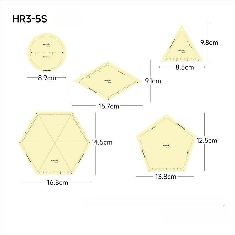 Kolding sentimeetriline joonlaud — plastikkorpus, kohandatav trükk, pakend 1/12/240