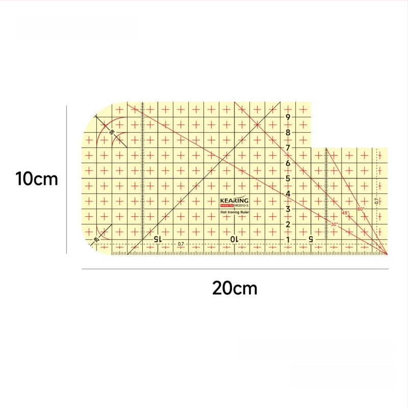 Kolding sentimeetriline joonlaud — plastikkorpus, kohandatav trükk, pakend 1/12/240