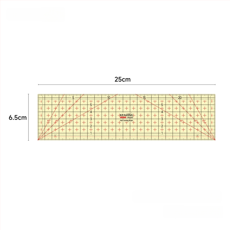 Kolding sentimeetriline joonlaud — plastikkorpus, kohandatav trükk, pakend 1/12/240