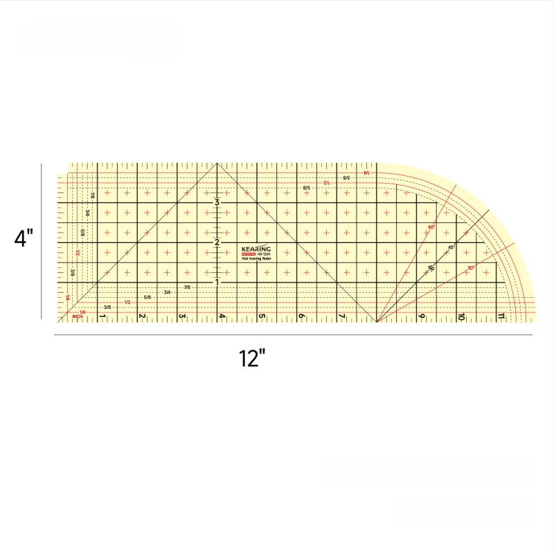 Kolding sentimeetriline joonlaud — plastikkorpus, kohandatav trükk, pakend 1/12/240