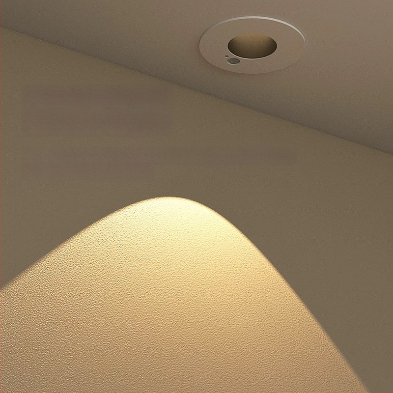 Simcnc liikumisanduriga sissepääsu prožektor COB LED, alumiiniumkorpus, kõrge CRI 95%, maks. 36V, inimkeha tuvastus