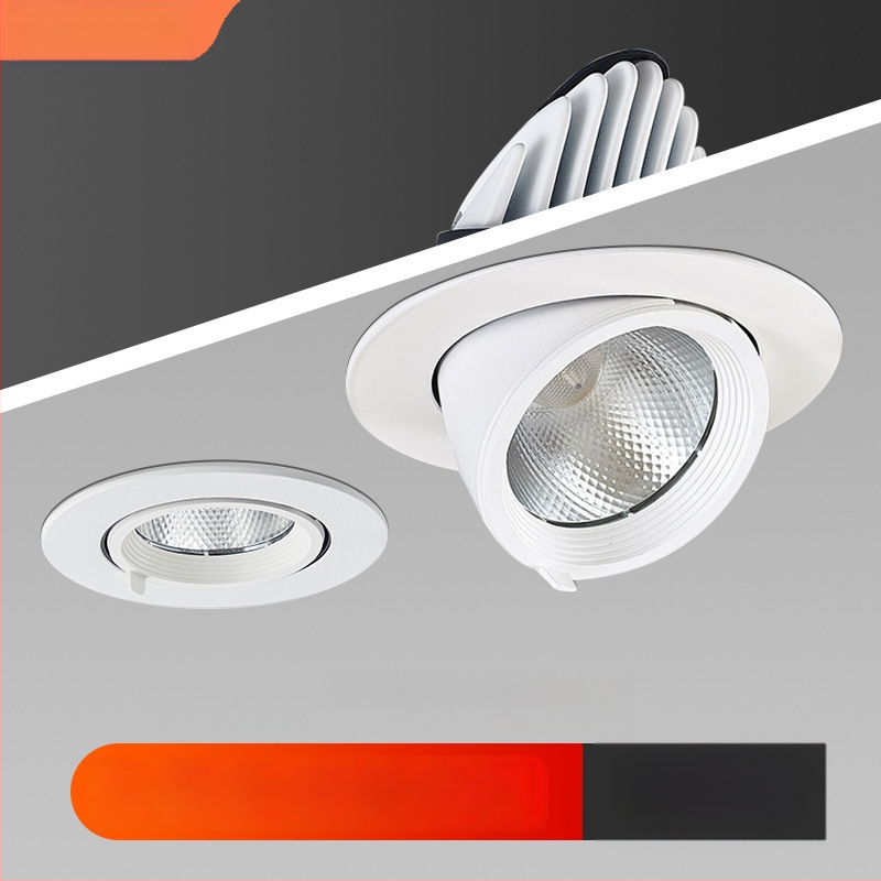 LED peidetud laevalgusti, reguleeritav nurk, anti-glare, seina pesuvalgustus, alumiiniumkorpus, CRI ≥90, 220V