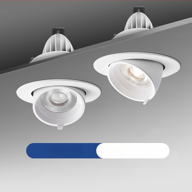 LED peidetud laevalgusti, reguleeritav nurk, anti-glare, seina pesuvalgustus, alumiiniumkorpus, CRI ≥90, 220V