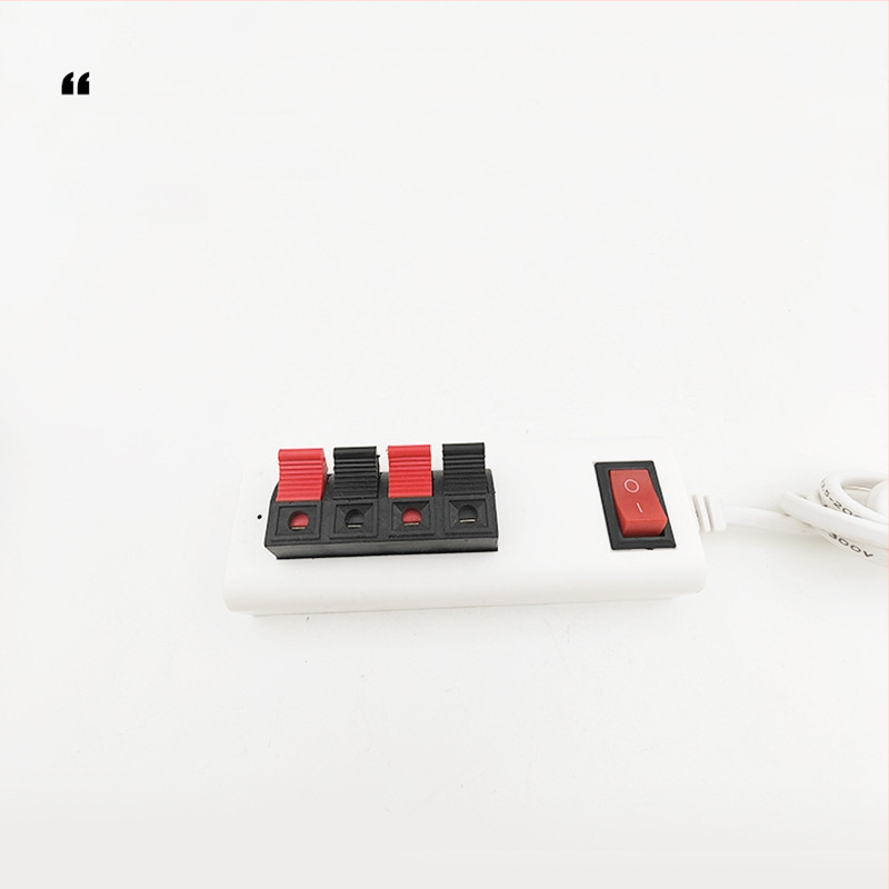 LED testavimo klipsas lempoms ir downlight'ams – 10A, 200W, 110-240V, 100g, korpusas: plastikas + varinis laidinys