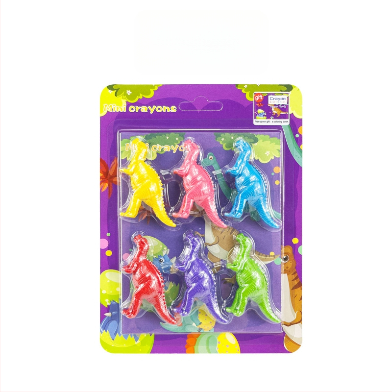 Plastvormidega krayonide värvimise komplekt — mudel XH-040, ümmargune pliiats, Styling Crayon seeria, korpus paberist