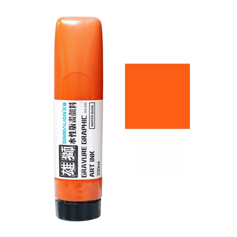 Deli puidugraafika trükitarvikud 230 ml veepõhine tint algajatele