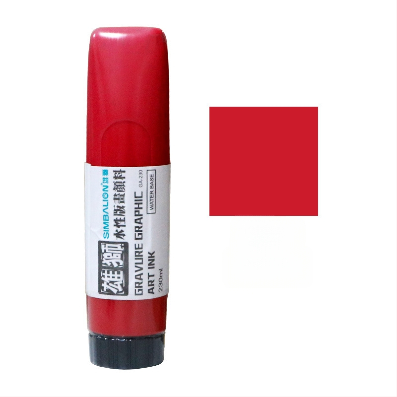 Deli puidugraafika trükitarvikud 230 ml veepõhine tint algajatele