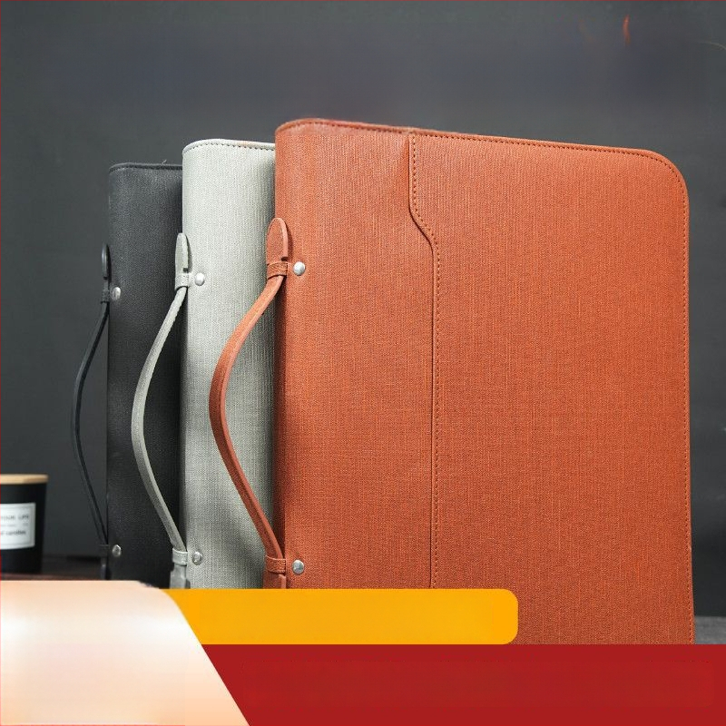 Odinė A4 byla su užtrauktuku ir vienu tvirtu klipu, Modelis: A4 folder, Plokštės storis 1,5 cm, Nugaros plotis 1,5 cm