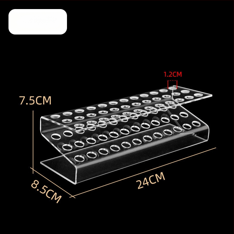 Akrilo plaukų segtukų parodos laikiklis, daugiasluoksnis laiptinės dizainas, biuro prekių parduotuvei
