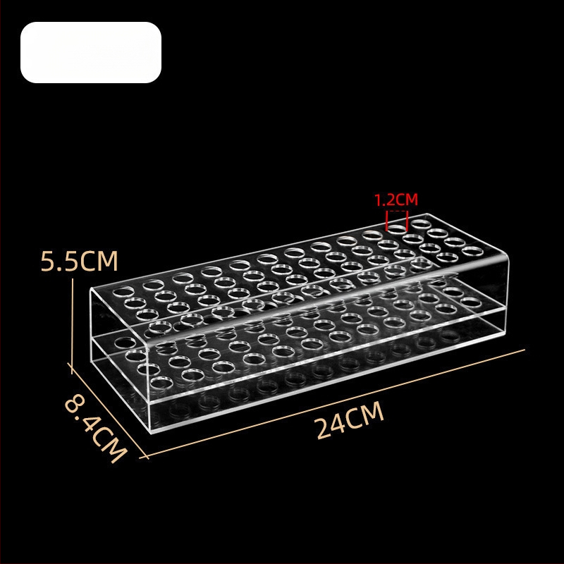 Akrilo plaukų segtukų parodos laikiklis, daugiasluoksnis laiptinės dizainas, biuro prekių parduotuvei