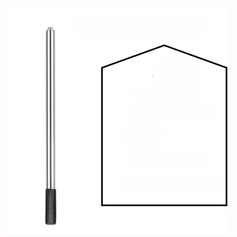 Roostevabast terasest kalastusvõrgu vars, 500 g, üheosaline, mittelaiendatav