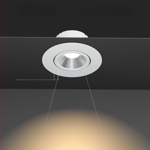 FSL LED įmontuota sieninė ploviklio lemputė luboms – aliuminio korpusas, 220V, CRI 80–89, 25 000 valandų tarnavimo laikas