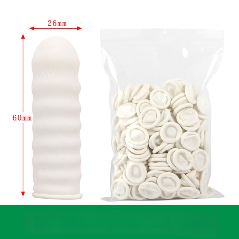 Vienkartiniai silikoniniai pirštų gaubtukai pirštams ir nykščiui – atsparios apsauginės pirštinės, storintas dizainas