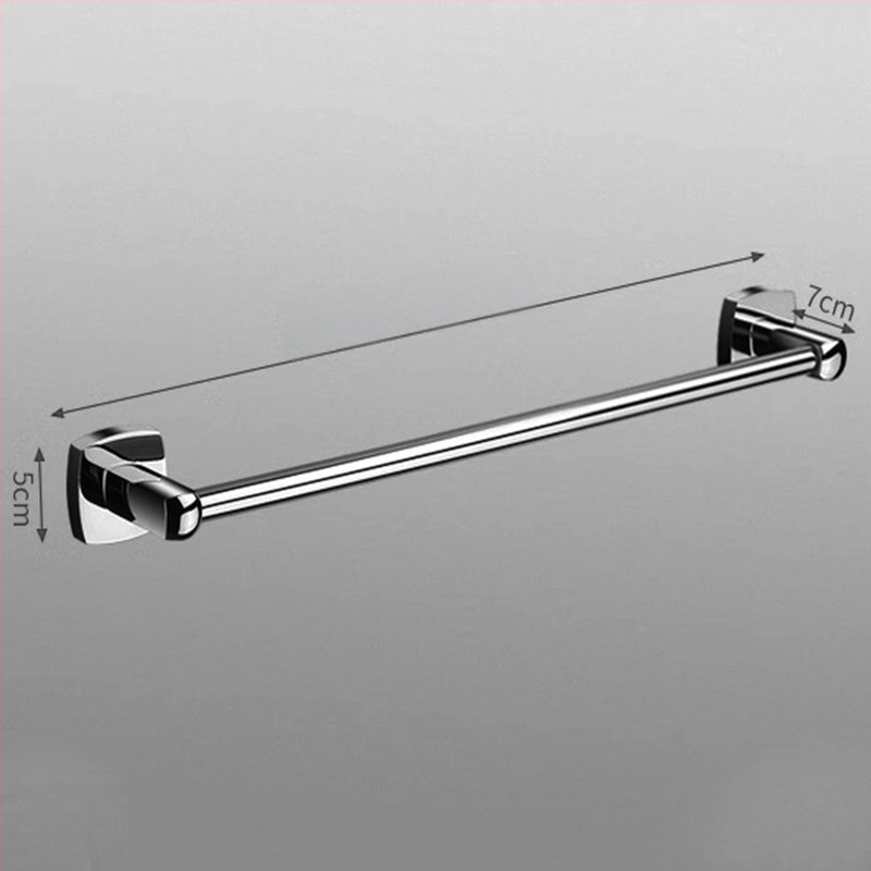 Vonios laikiklis rankšluosčiams iš vario lydinio, 1 sluoksnis, poliruota paviršia, apkrova iki 5 kg