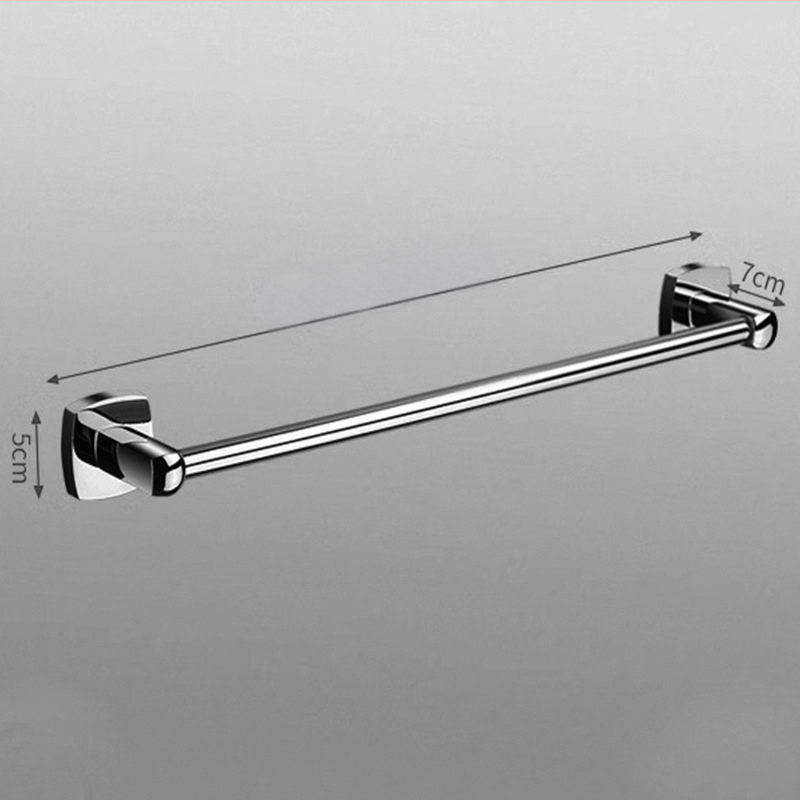 Vonios laikiklis rankšluosčiams iš vario lydinio, 1 sluoksnis, poliruota paviršia, apkrova iki 5 kg