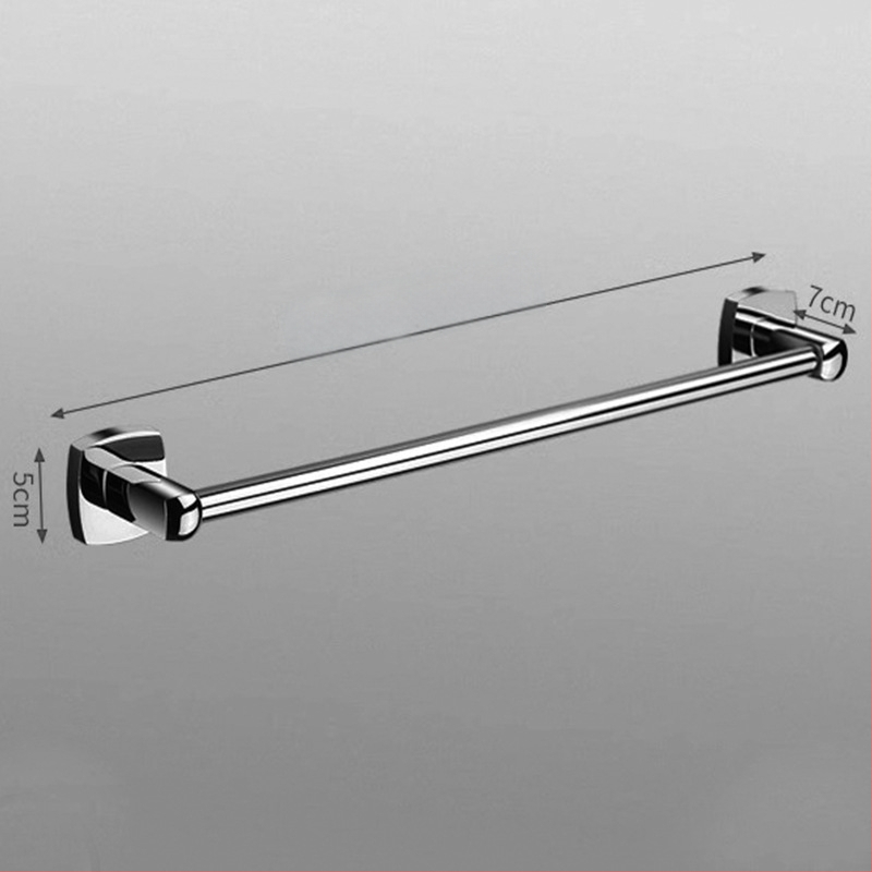 Vonios laikiklis rankšluosčiams iš vario lydinio, 1 sluoksnis, poliruota paviršia, apkrova iki 5 kg