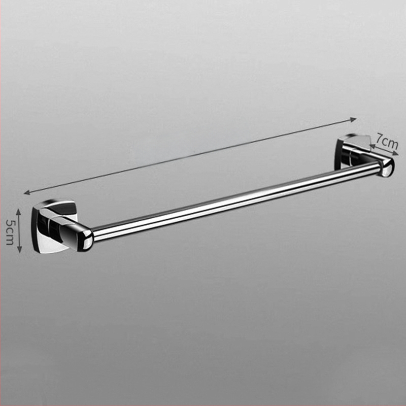 Vonios laikiklis rankšluosčiams iš vario lydinio, 1 sluoksnis, poliruota paviršia, apkrova iki 5 kg