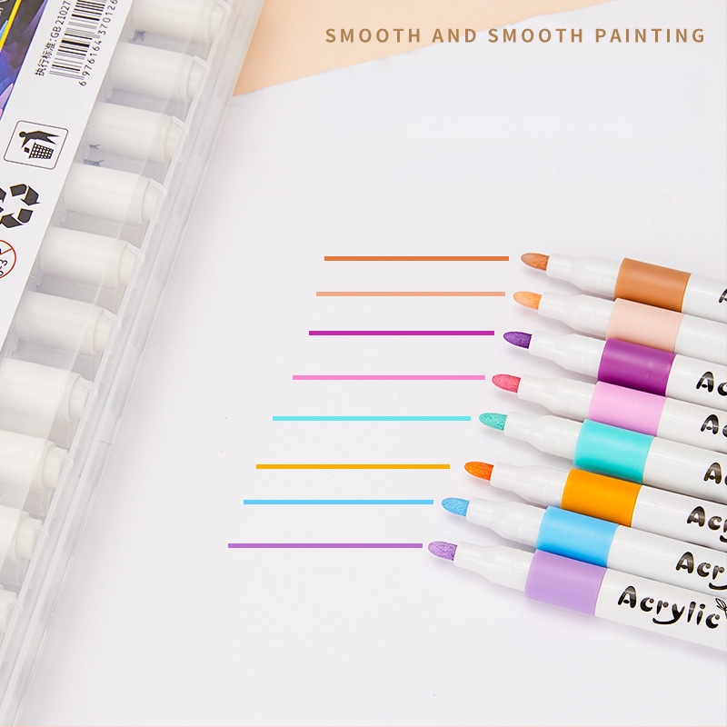 Akrilo markeris vandens pagrindu DIY piešiniams ir graffiti – Next Door Pinchuang