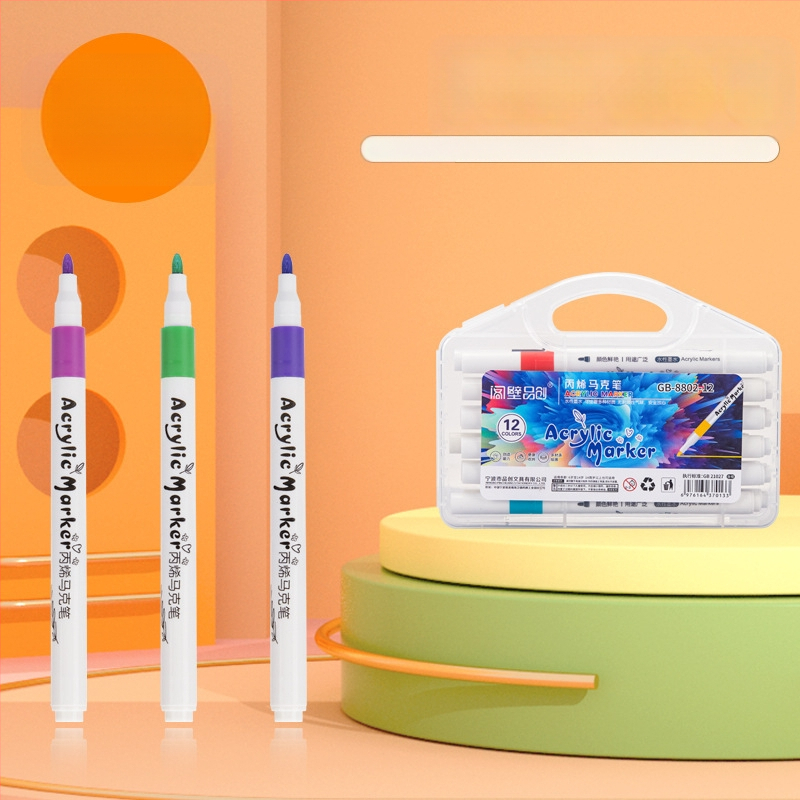 Akrilo markeris vandens pagrindu DIY piešiniams ir graffiti – Next Door Pinchuang