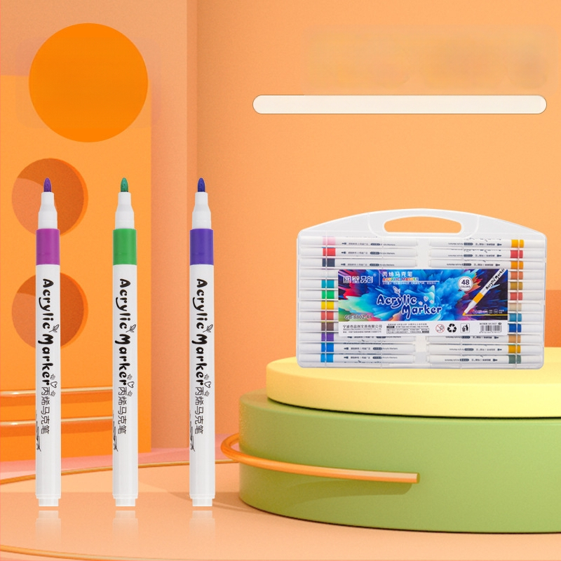 Akrilo markeris vandens pagrindu DIY piešiniams ir graffiti – Next Door Pinchuang