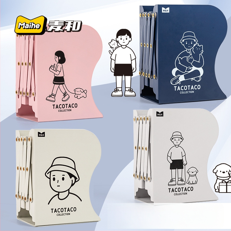 Maihe MHDS5054 Metallist tõmbuv raamatute alus lauale – laua hoiustamise ja raamatukorralduse lahendus