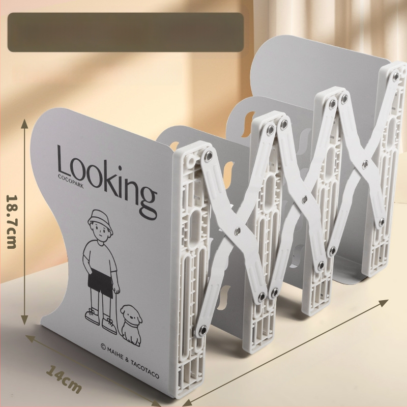 Maihe MHDS5054 Metallist tõmbuv raamatute alus lauale – laua hoiustamise ja raamatukorralduse lahendus