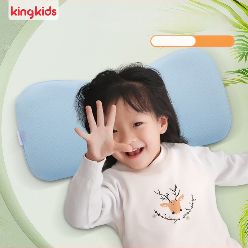 Vaikų atminties putų pagalvė kūdikiams ir vaikams, kaulo formos, vidinis sluoksnis iš 100% medvilnės, prekė Golden Boy (Atminties putos; Vidinis sluoksnis iš 100% medvilnės; Kaulo forma; Tinka vaikams ir kūdikiams; Prekė Golden Boy)