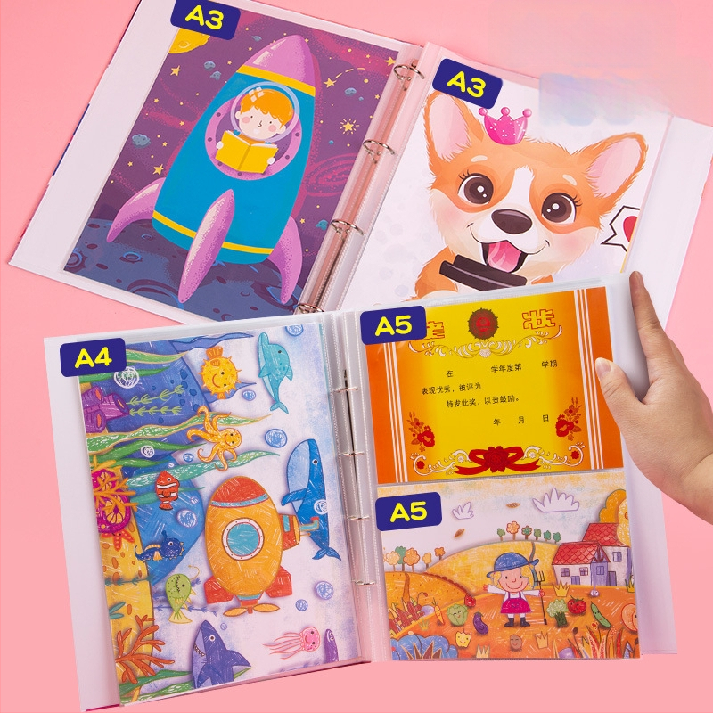 Dailės klipų albumas, modelis 985; talpa iki 160 puslapių; medžiaga: Kita; medžiagos storis: Popierius