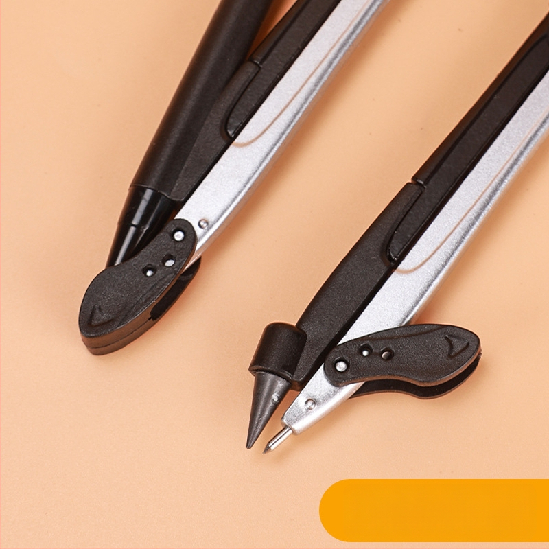 9 dalių komplektas mokiniams: kompasas ir liniuotė - neelektrinis, dovana mokiniams