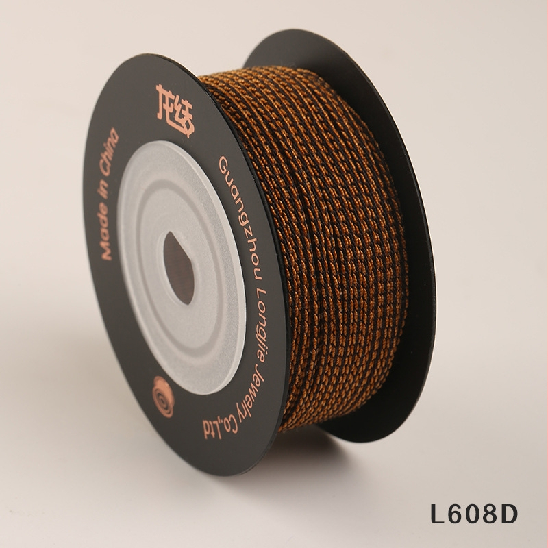 Dragon Knot Dragon Whisker Line Rankų darbo ledinės šilko siūlai — tinkama apyrankėms, plaukų aksesuarams, kutoms ir siuvimui