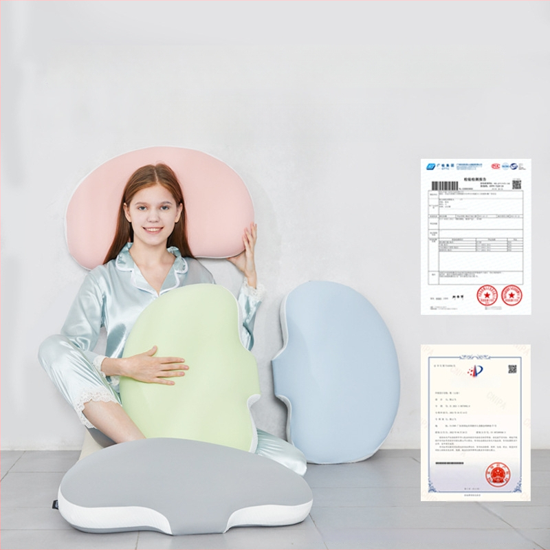 Atminties putų pagalvė su Lyocell pluoštu, saldainio formos, svoris 1.0–1.5 kg, personalizavimas galimas