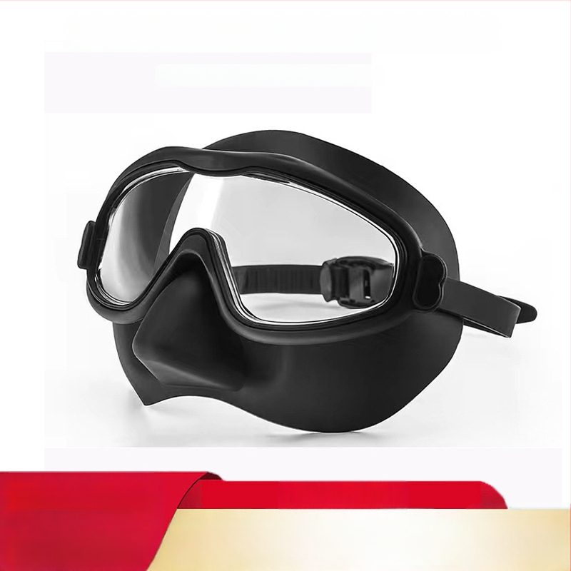 More Waves plaukimo akiniai su polikarbonato lęšiais suaugusiems, tinkami privatinei etiketei