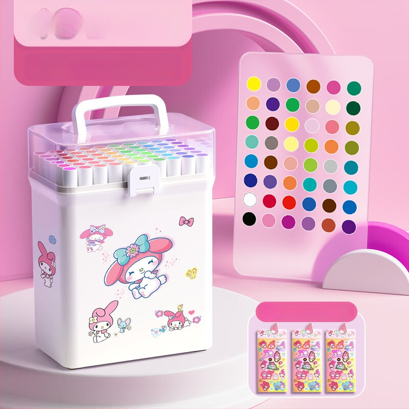 Chalk Time akriliniai markeriai – nepermatomi, sulankstomi, rinkinys pradinėms klasėms