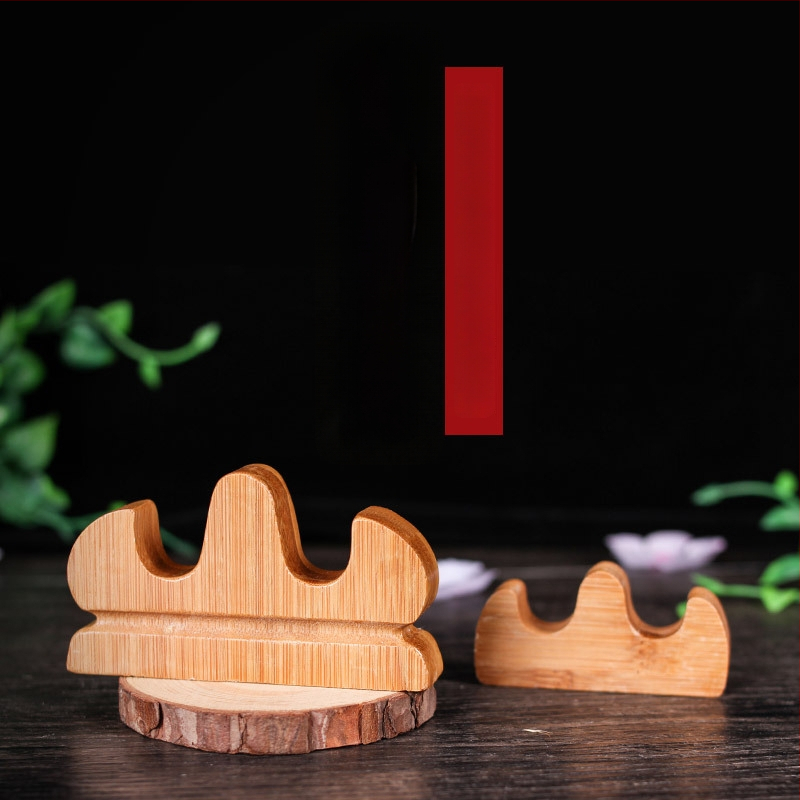 Rašiklio ir šepetėlio laikiklis – modelis bg1, Purple fangzhai; medžiaga: plastikas/bambukas/medis; logotipo spausdinimas prieinamas; personalizavimas prieinamas