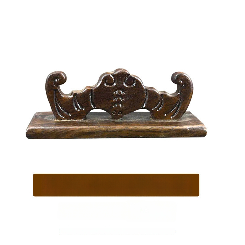 Rašiklio laikiklis kalnų stiliuje – penkių pirštų dizainas, mediena: mahagoni ir katalpa, Weizhuang, modelis Mahogany Pen Mountain