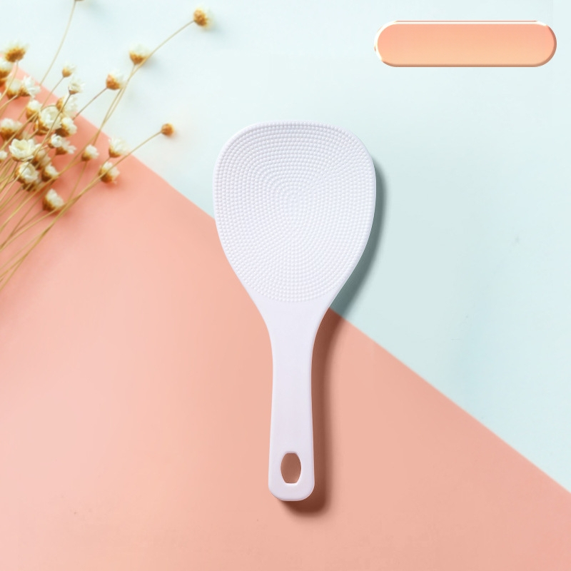 Ryžių šaukštas Hangge — PP medžiaga, storas ilgas kotelis, maisto kokybė