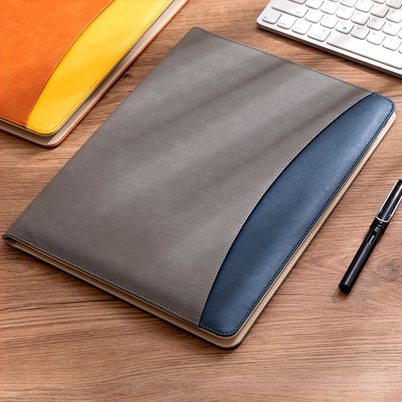 Odinė A4 byla su galingu laikikliu ir plokštės spaudimo mechanizmu, galima spausdinti logotipą